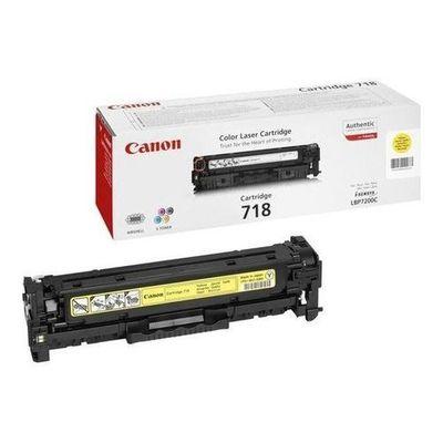 Photo de Toner CANON 718 - yellow   - code 718-Y