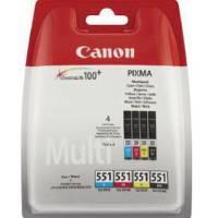 Photo de Pack de 4 cartouches(noir/bl/rouge/jaune-) CANON CLI551Z