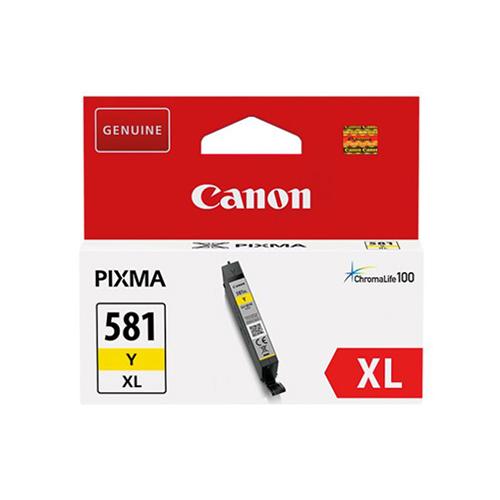 Photo de Cartouche Canon CLI-581XLY  jaune - Jaune - Canon