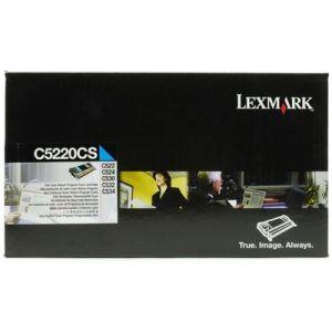 Photo de Cartouche LEXMARK C522 - cyan  - code LEX00C5220CS