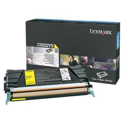 Photo de Cartouche LEXMARK C522 - yellow  - code LEX00C5220YS