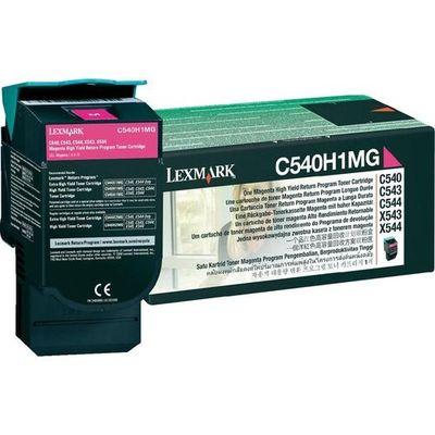 Photo de Toner Lexmark 2K - magenta  - code LEX0C540H1MG