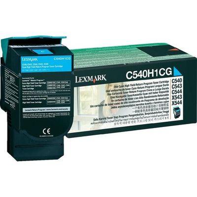 Photo de Toner Lexmark 2K -cyan  - code LEX0C540H1CG