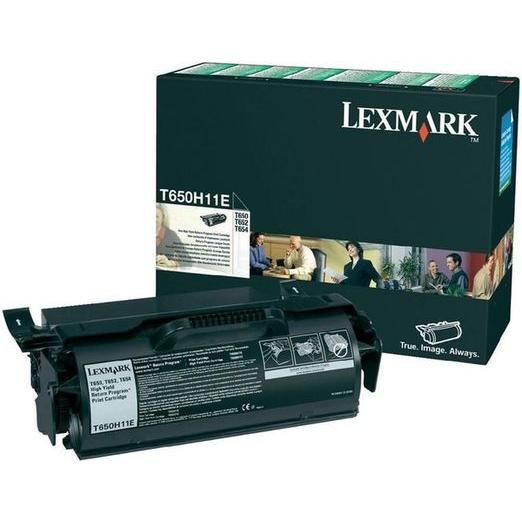 Photo de Toner LEXMARK T650N - noir - LEXT650H11E (25000 pages)