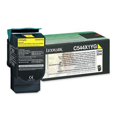 Photo de Toner Lexmark 6K -Yellow- code LEXC544X1YG