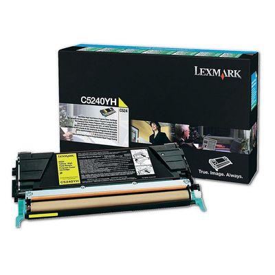 Photo de Cartouche Lexmark jaune - HC - C5240YH