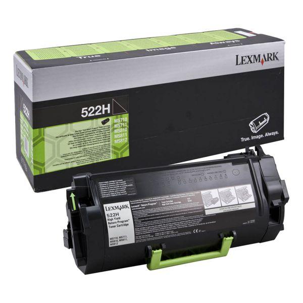 Photo de Cartouche laser Lexmark - 522H - Noir - Lexmark