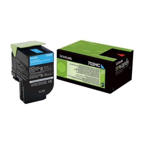 Photo de Toner Lexmark cyan HC - CS410DN - 70C2HC0