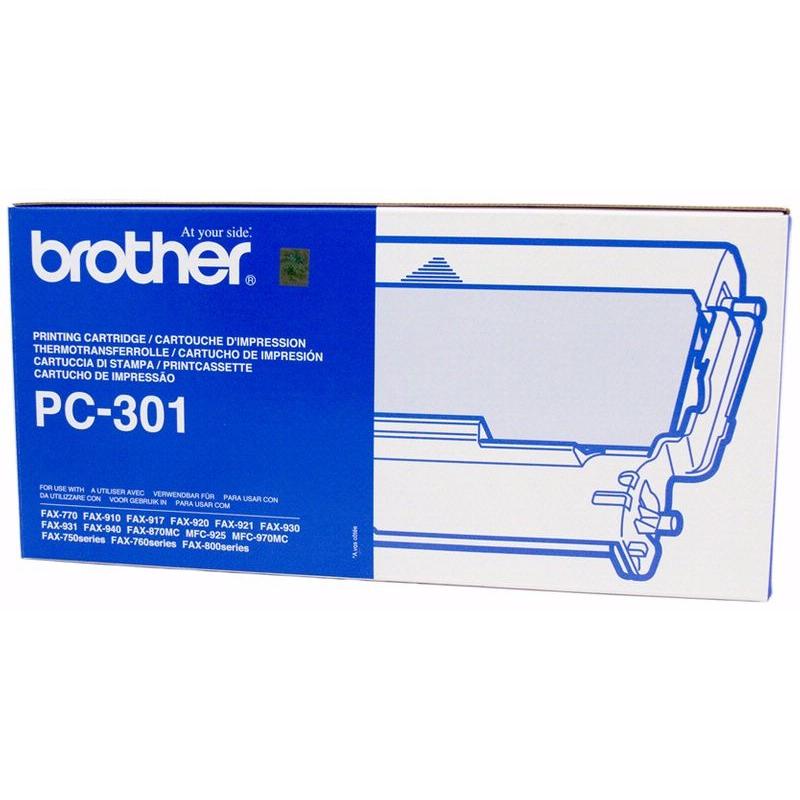 Photo de Cartouche + Donorrol pour fax - BROTHER PC-301