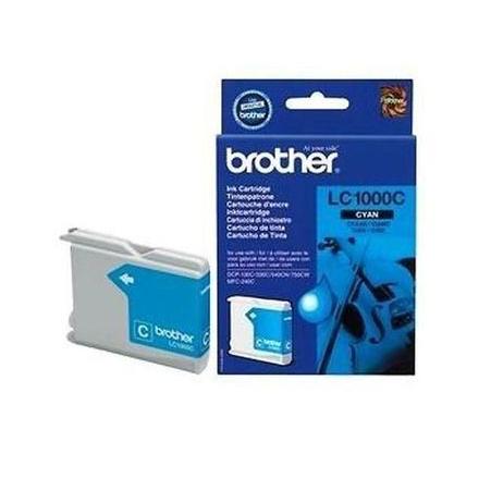 Foto van Toner voor BROTHER DCP330 - blauw - code LC1000C