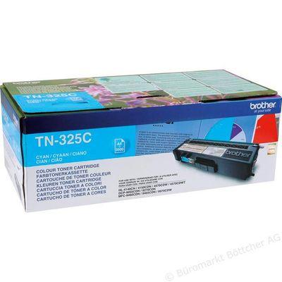Foto van Brother TN325C - cyaan - BROTN-325C