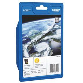 Foto van Toner voor Brother DCPJ125 - GEEL - code LC985Y