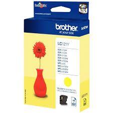 Foto van Brother-cartridge - LC121Y - geel
