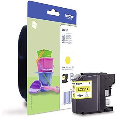 Photo de Toner Brother LC221Y-  yellow