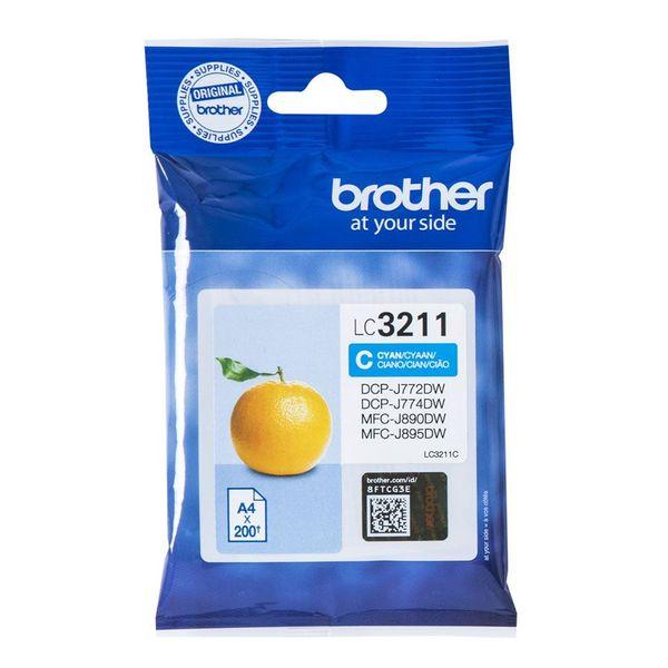 Foto van Brother LC3211C Cyaan toner