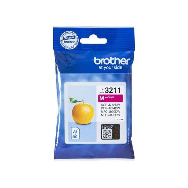 Foto van Brother LC3211M Magenta toner