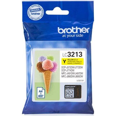 Foto van Brother LC3213Y gele toner