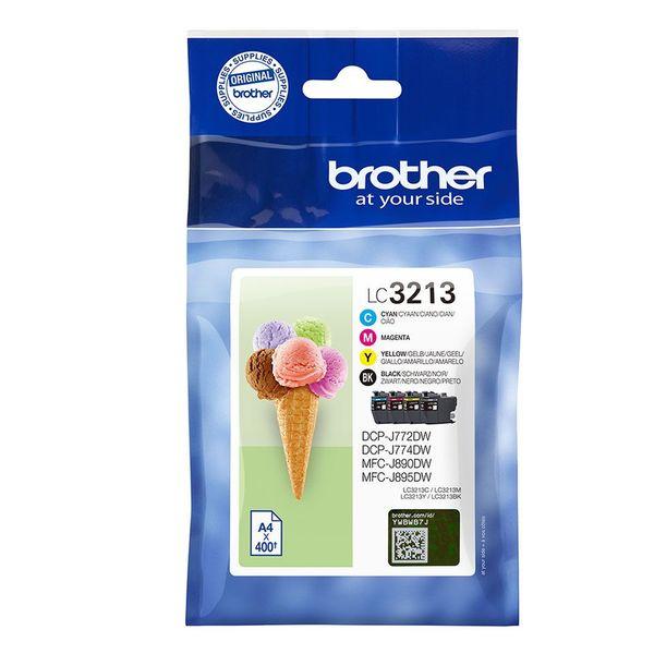 Foto van Value Pack Brother LC 3213 4 kleuren