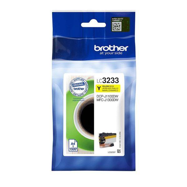Foto van Gele patroon Brother LC3233Y