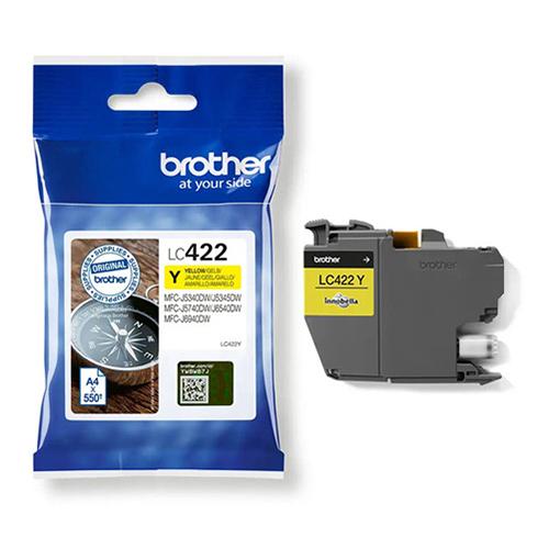 Foto van Brother MFCJ5340DW toner - geel - Brother