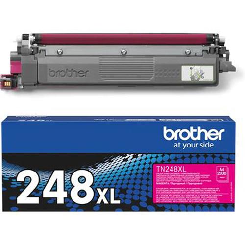 Photo de Toner Brother magenta TN248XLM - Mauve - Brother