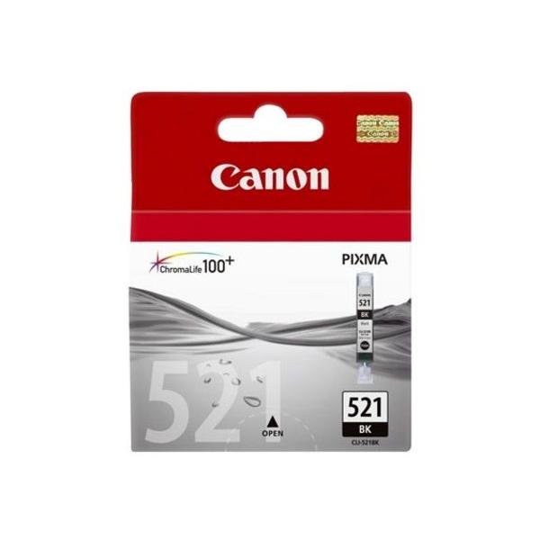 Photo de Cartouche CANON CLI 521 NOIR - CAN22346/22331