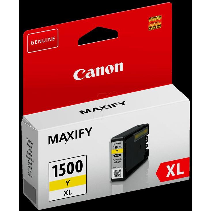 Photo de Cartouche Canon PGI-1500XLY jaune