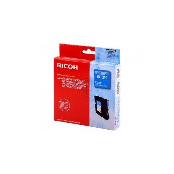 Photo de Toner cyan pour Ricoh Aficio GX 2500 - cyan - GC21C