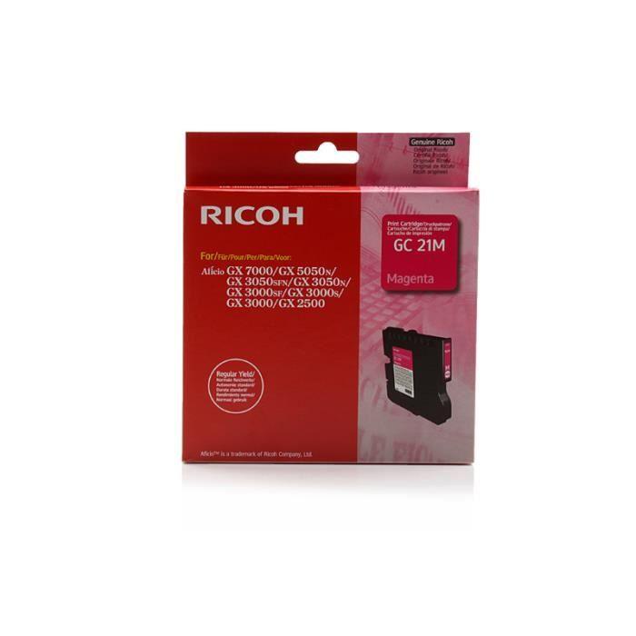 Photo de Toner magenta  pour Ricoh Aficio GX 2500 - magenta - GC21M