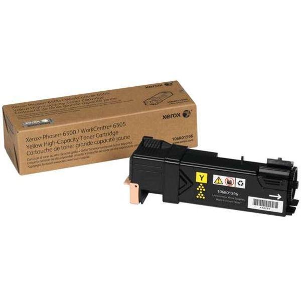 Photo de TONER XEROX 6500/6505 YELLOW - 106R01596