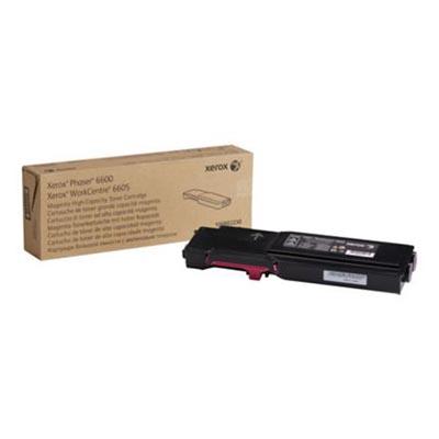 Photo de Toner XEROX Workcenter 6600 - magenta - ref TEK106R02230