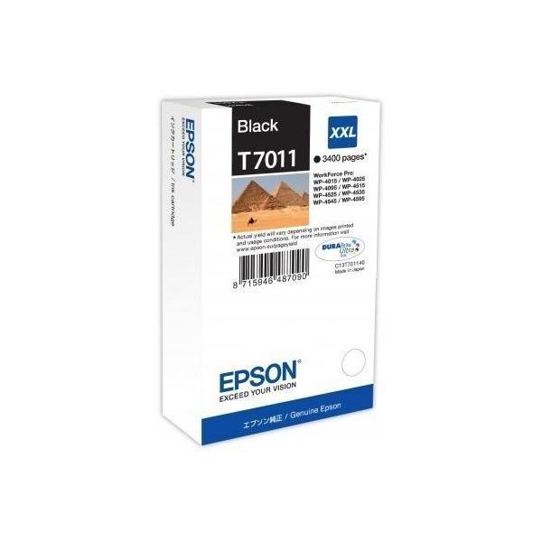 Photo de Cartouche jet d'encre Epson noir HC+ - T701140