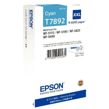 Photo de Cartouche Epson cyan HC - T789240