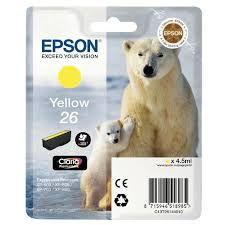 Photo de Toner Epson 26 JAUNE - EPST26144010