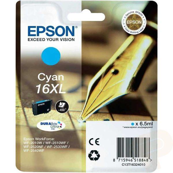 Photo de Cartouche Epson cyan HC T163240 - Bleu - Epson