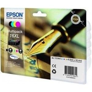 Photo de Cartouche Epson pack 4 couleurs HC T163640 - Multicolore - Epson