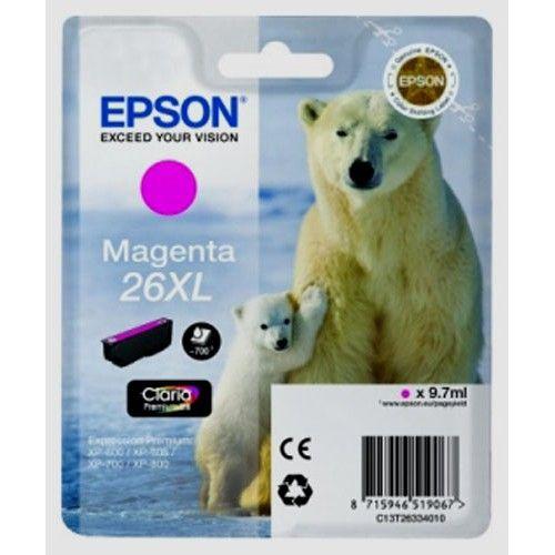 Photo de Cartouche Epson magenta HC - T263340