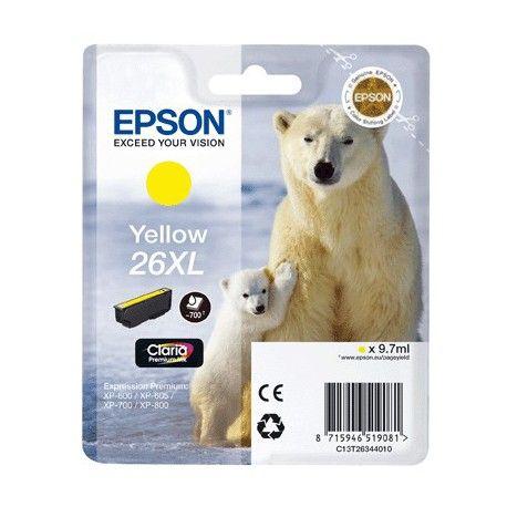 Photo de Cartouche Epson jaune HC - T263440