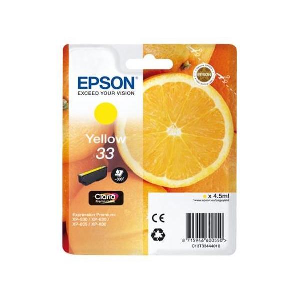 Photo de Cartouche Epson yellow T334440