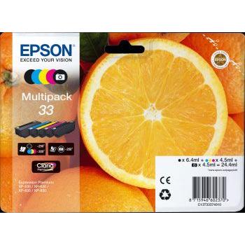 Photo de Cartouche  Epson T333740 - pack de 4 couleurs