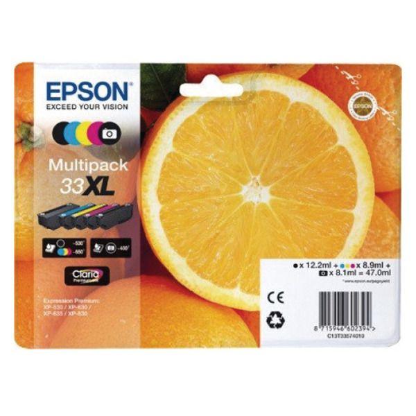 Photo de Cartouche  Epson T335740 HC - pack de 4 couleurs