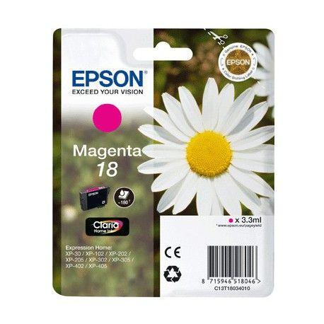 Photo de Toner Epson 18 - magenta - 3ml- code EPST180340