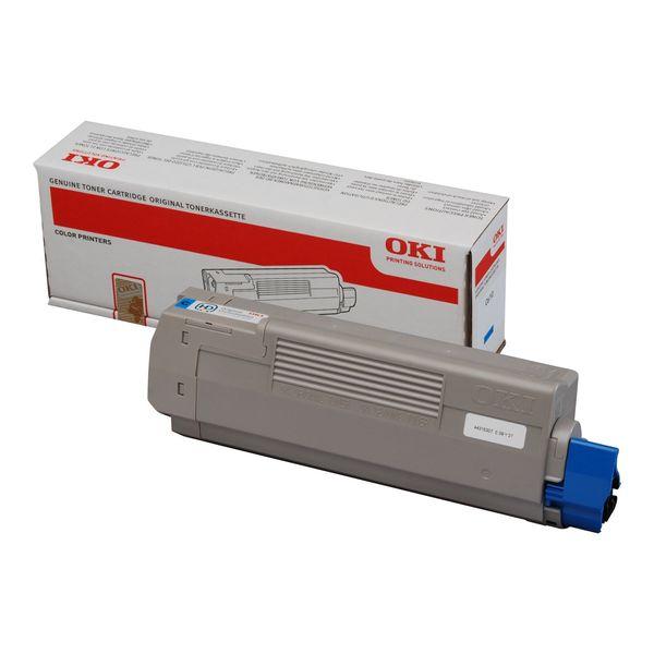 Photo de Toner OKI C610 -cyan - code 44315307