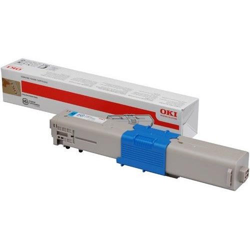 Photo de Toner 44973535 pour OKI C301/C321-  cyan - OKI20402