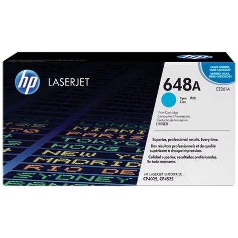 Foto van Toner voor CP4025 - cyaan - code HPCE261A