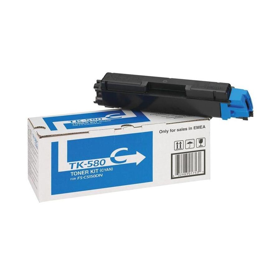 Photo de TONER KYOCERA TK580 - CYAN