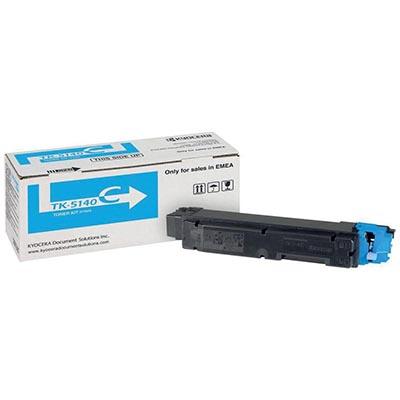 Photo de Toner pour KYOCERA TK-5140C - KYOTK5140C