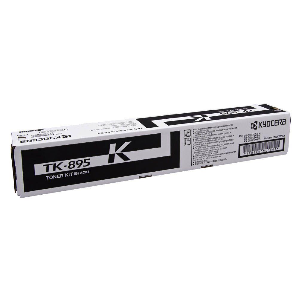 Photo de Toner pour KYOCERA TK-895 noir - TK895BK