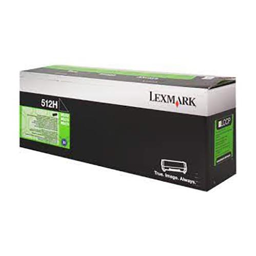 Photo de Toner Lexmark 51F2H00 BLACK 512HA - 5000 pages -120035440765