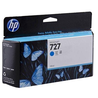 Photo de Cartouche HP 727 130ml Cyan - HPB3P19A